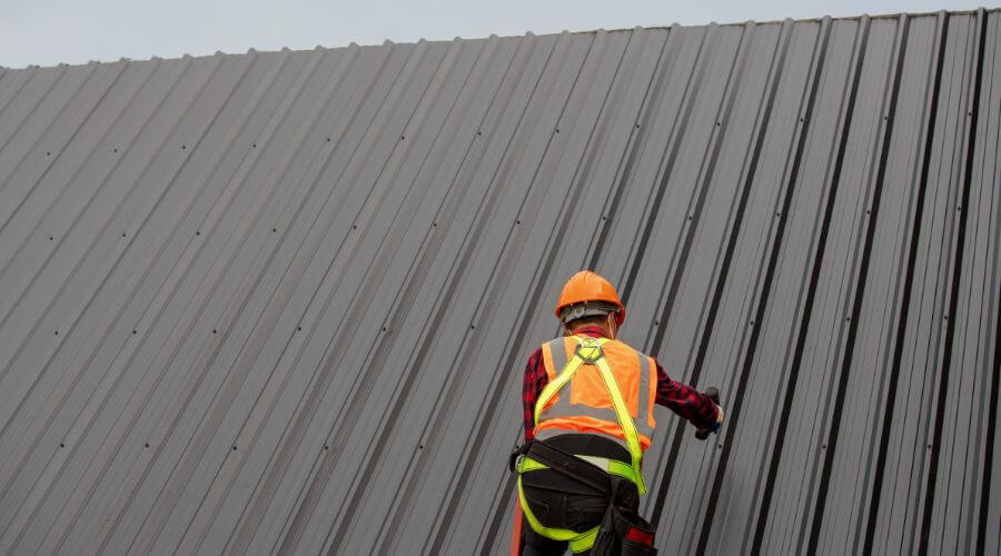 Professional metal roof installation services in Amazonia, MO